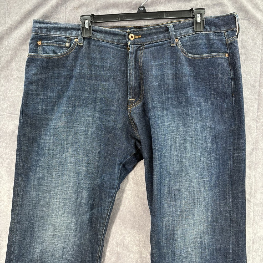Lucky Brand Jeans Mens 42x34 455 Relaxed Boot Dark Blue Wash